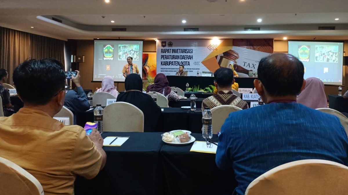 Rapat Inventarisasi Peraturan Daerah Kabupaten Kota Bpkad Kabupaten Pati