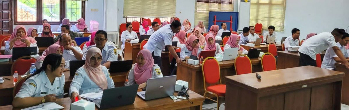 BPKAD Pati Gelar Kegiatan Input Bareng SPP Dan SPM LS Gaji Januari 2024