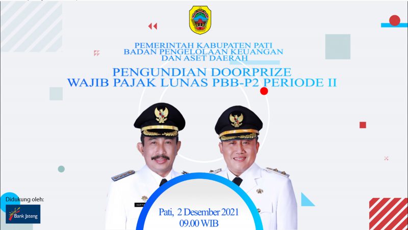 Hasil Undian Dorprize Pbb P2 Dan Tata Cara Pengambilan Hadiah Bpkad